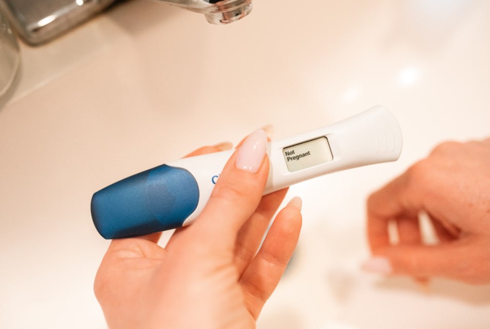 Ovulation calculator app showing fertile window